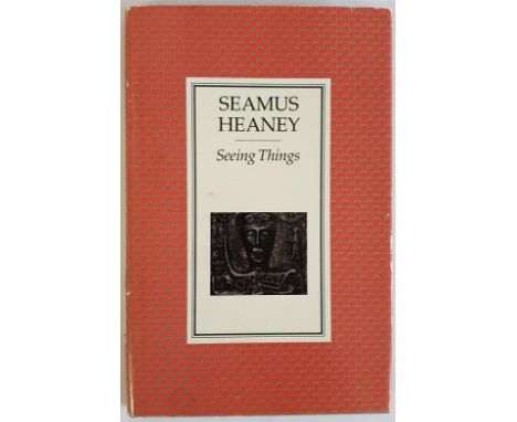 Seeing Things, S Heaney, 1991, Faber &amp; Faber,HB/DJ, First 