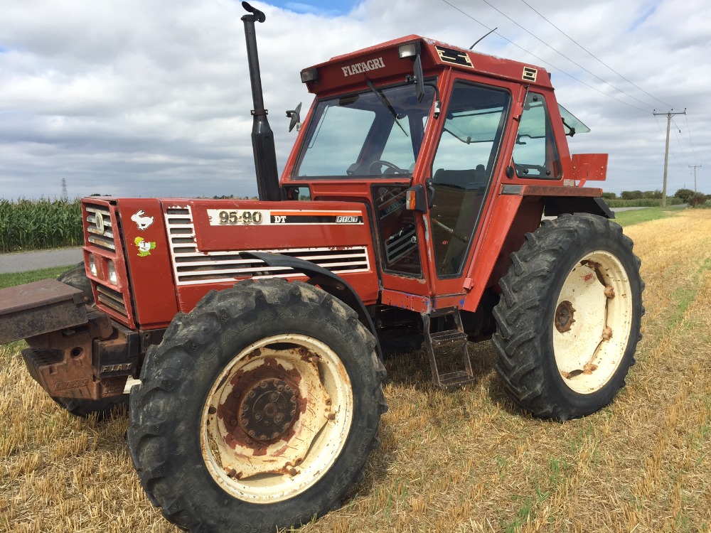 1995 Fiat 95-90 Tractor with Front Weights & Air Con. V5 will be ...