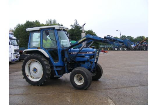 Ford 6610 Super Q 2wd Tractor With Loader