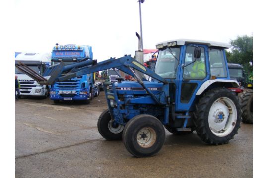 Ford 6610 Super Q 2wd Tractor With Loader