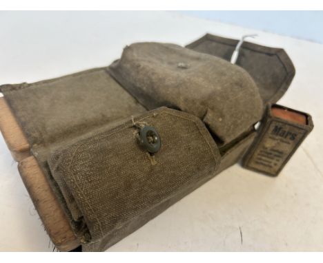 Army vintage brush & polish set 