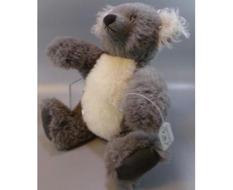 Modern Steiff 'Koala Growling Ted', grey/white, 40cm approx. in original box.   (B.P. 21% + VAT) 