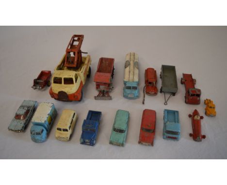 Die cast model cars including Dinky and Corgi