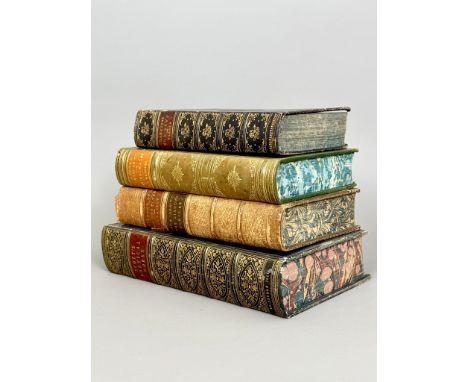 Fine bindings, late 19th century - four volumes, comprising: 1. Guerber (H. A.), Myths &amp; Legends of the Middle Ages, Thei