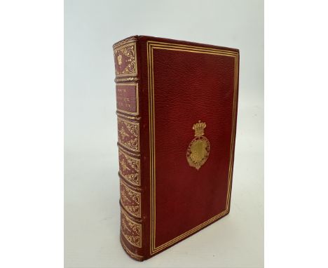 Fine prize bindings, 19th century by Wells of Winchester - five volumes, comprising: 1. Ball (Sir Robert Stawell), The Story 