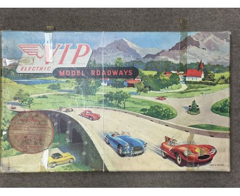 A boxed VIP electric model Roadways set A.