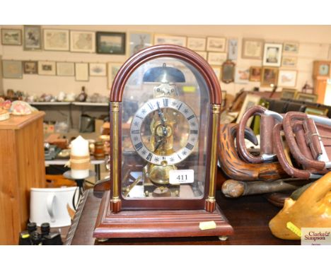 A West German mantel clock 