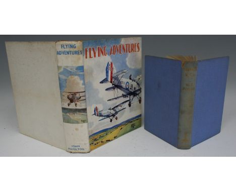 JOHNS, W.E. The Air VC’s. John Hamilton, London, [1935] 1 st Edition. In original publisher’s cloth, no d/w. 181pp plus 38pp 