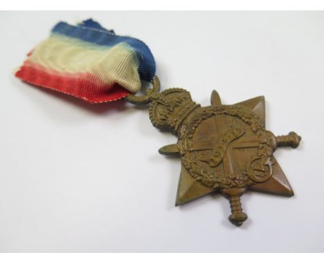 Bedford Regt - 1915 Star (3-7979 Pte A Herbert Bedf R). (1)