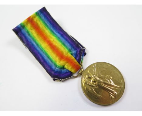 Bedford Regt - Victory Medal (14152 Pte H A Sell Bedf R). Killed In Action with the 6th Bn on 5/5/1916. Born Bassingbourne, C