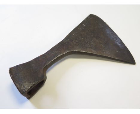 18th century large axe head 