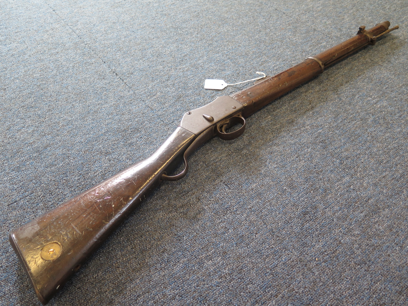 Carbine a .577 'Zulu War' MKII Martini Henry Carbine converted from a