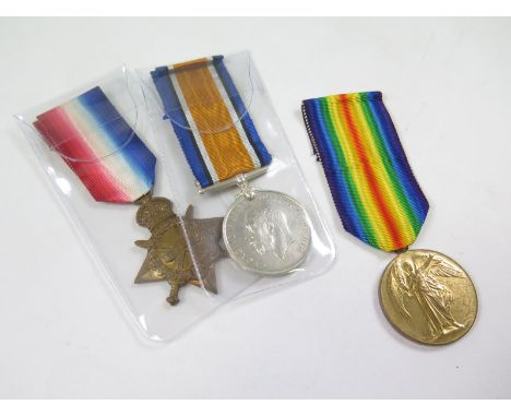 1915 Star Trio named G-878 Pte Herbert Lelliott R.Suss R. Died of Wounds 1st July 1916 with the 8th Bn. Born Ashurst, Sussex.