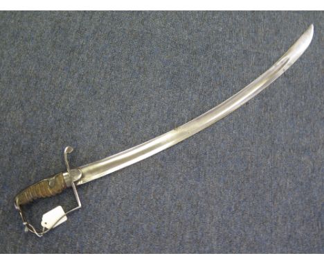 1796 pattern light cavalry officers sword no scabbard 