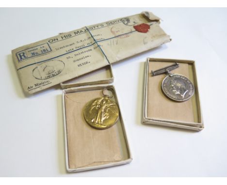 British War & Victory Medals to 3572 Pte. W. H. Savage 6-London Regt. (BWM/VM only entitlement). Later served as 43602 R. Iri