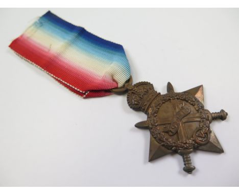 Bedford Regt - 1915 Star (12281 Pte P Davies Bedf R). Philip Davies Died of Wounds with the 6th Bn on 4/5/1916. Born Hanley, 