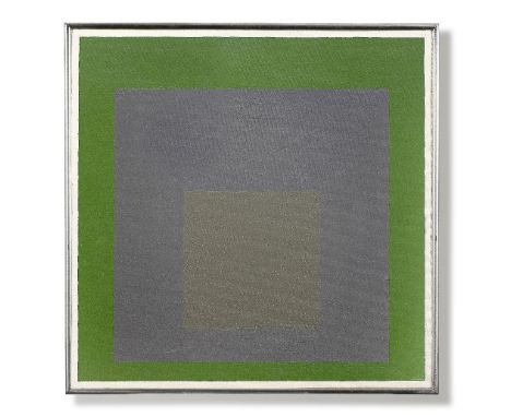 JOSEF ALBERS (1988-1976)Study for Homage to the Square 1965 signed with the artist's monogram and dated 65; titled, dated V 6