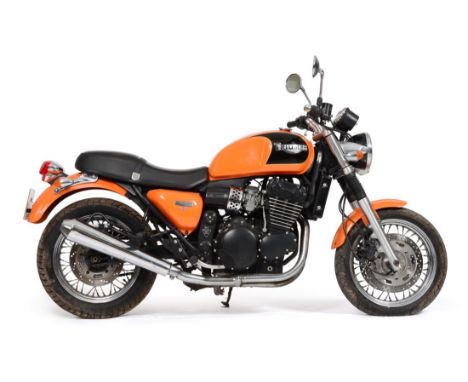 A Triumph Thunderbird Sport 855cc Motorcycle, registered 2 July 2003, registration number V003 FLP, three former keepers, cha