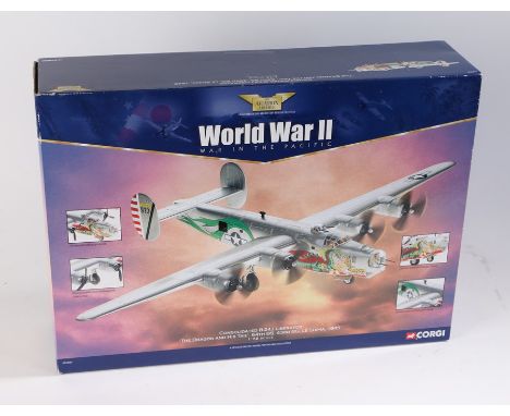 Corgi The Aviation Archive World War II War in the Pacific diecast model AA34001 Consolidated B-24J Liberator 'The Dragon and