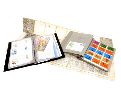 A quantity of first day covers, a collection of 1960s airmail envelopes, World Cup promotional first day cover for Edward's F