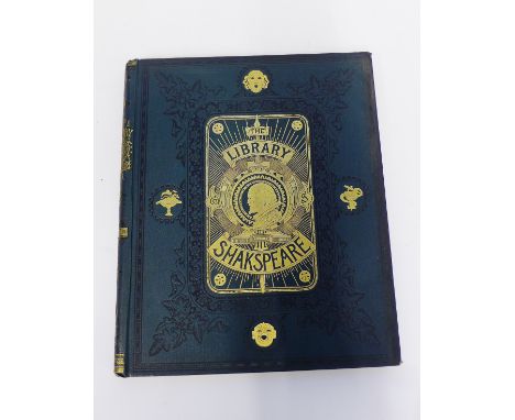 The Library Shakespeare, illustrated by Sir John Gilbert, George Cruikshank and R. Dudley, 8 volumes 