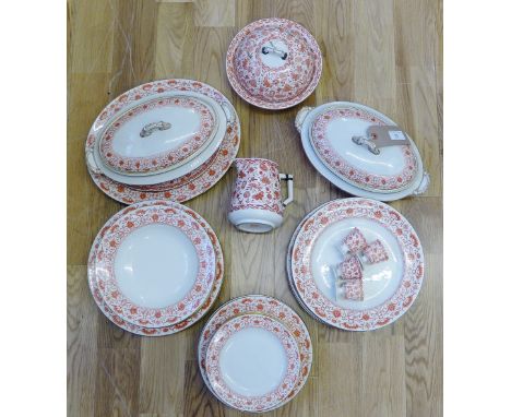 A quantity of Royal Crown Derby dinnerwares to include tureens, plates and egg cups etc (a lot)