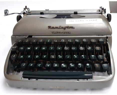 A Remington travel-riter typewriter 