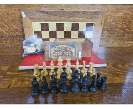 Buy Chad Valley Wooden Chess and Draughts Board Game, Board games