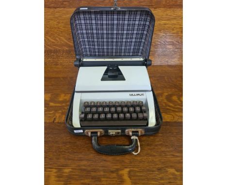 Vintage Lilliput portable typewriter.