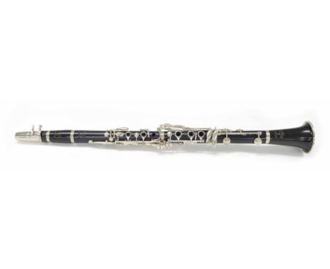 Selmer Console A clarinet stamped Distributed by Selmer, London, Foreign, cased
