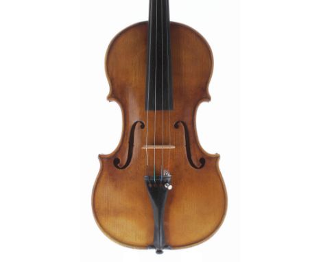 Contemporary violin labelled Copy of Antonio Stradivarius..., 14", 35.60cm
