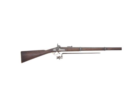 A .577 Percussion Belgian Contract 1853 Pattern Second Model Rifle Musket Dated 1856Similar to the last and in better conditi