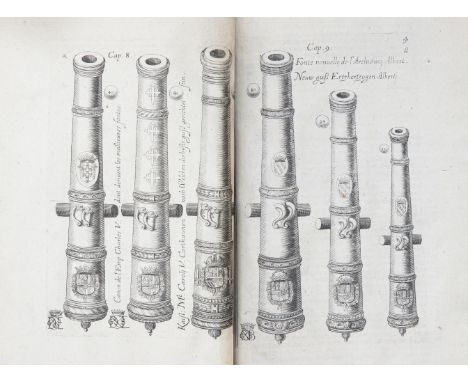 NORTON (ROBERT)The Gunner, Shewing the Whole Practise of Artillerie, first edition,  title page within engraved border, errat