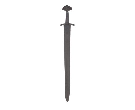 A Sword Of Viking Type, Petersen Type L VariantMid-9th To early 11th CenturyIn excavated condition, with broad slightly taper