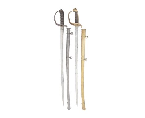 An 1857 Pattern Royal Engineer Officer's Sword, And An 1827 Pattern Rifle Officer's Sword The First By Henry Wilkinson, Pall 