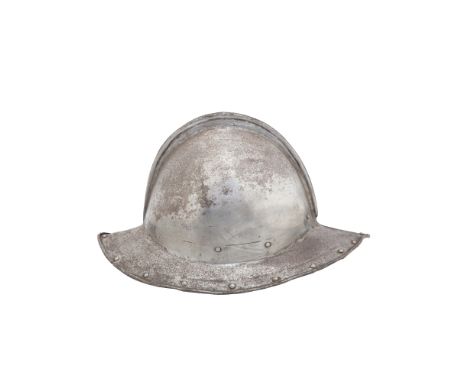 An English Civil War Period Pikeman's Pot Helmet, And A Closed-Burgonet In German 17th Century StyleThe First Mid-17th Centur