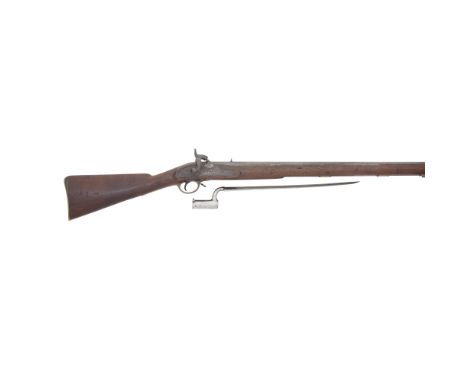 A 10-Bore Percussion 1845 Pattern Extra Service MusketDated 1851Of regulation pattern, the barrel (light surface pitting)  no