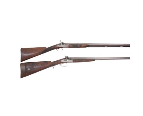 A 13-Bore Percussion Sporting Gun, And Another Of 9-BoreThe First By J. Blanch &amp; Son, London, The Second By P.T. Watson, 