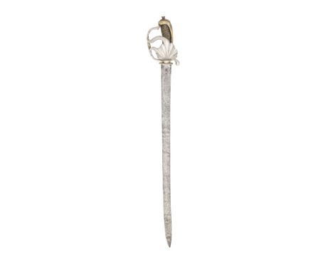 A Composite Swiss Guard HangerEarly 19th CenturyWith slightly curved single-edged blade (old light pitting) double-edged at t
