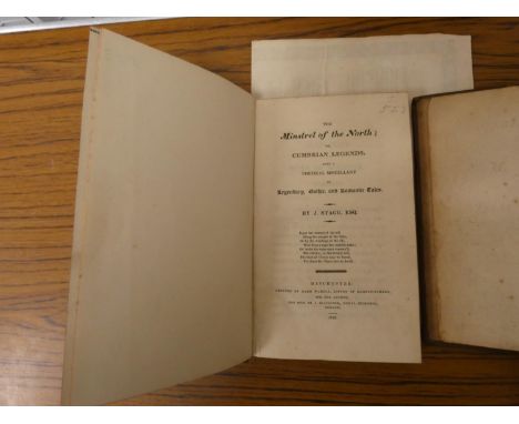 CLARK EWAN, of Wigton.&nbsp;&nbsp;Miscellaneous Poems. Subscriber's list. Old calf, worn &amp; splitting. Whitehaven, 1779; a