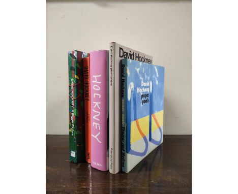 HOCKNEY DAVID.&nbsp; 6&nbsp;illus. quarto vols. re. David Hockney. 