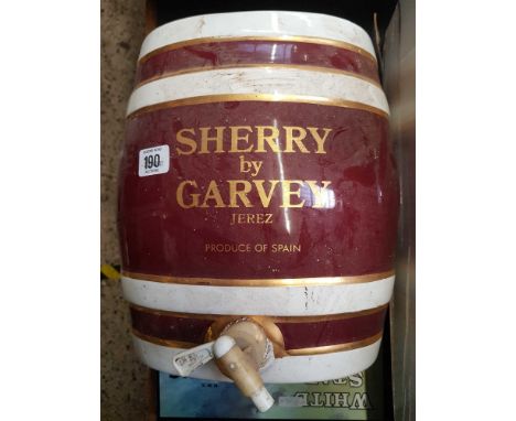 CERAMIC SHERRY BARREL BY DEXAM INTERNATIONAL