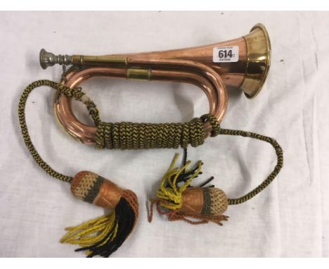COPPER &amp; BRASS BUGLE