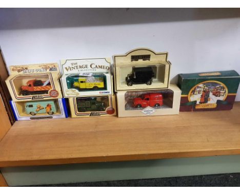 7 BOXED TOYS BY VINTAGE CAMEO, DAYS GONE &amp; H SAMUEL