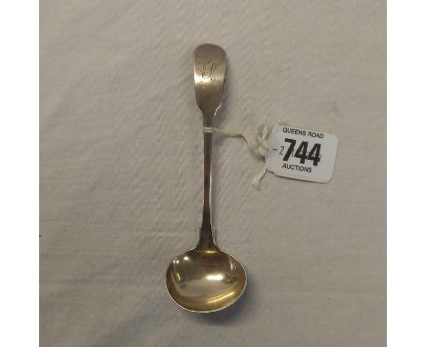 A GEORGE EXETER SILVER CREAM LADLE, 1832 J.OSMENT
