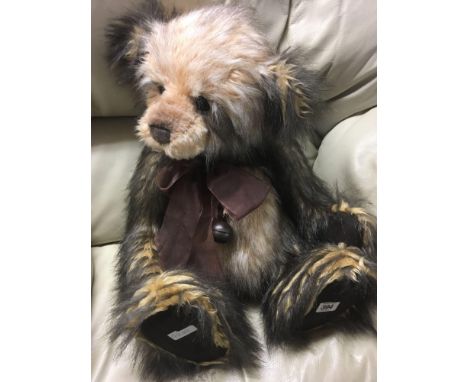 LARGE CHARLIE BEARS COLLECTORS TEDDY BEAR