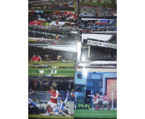 Arsenal Football Photo Collection: A nice collection of 6 x 4 inch colour reproduction photos of match action in excellent co