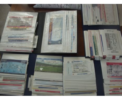 London Football Ticket Collection: 4 folders containing modern home and away tickets of most London clubs. Good. (200)