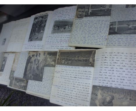 Arsenal Football Scrapbooks 58/59 - 68/69: An incredible history far better than any history book with 6 volumes of hand writ