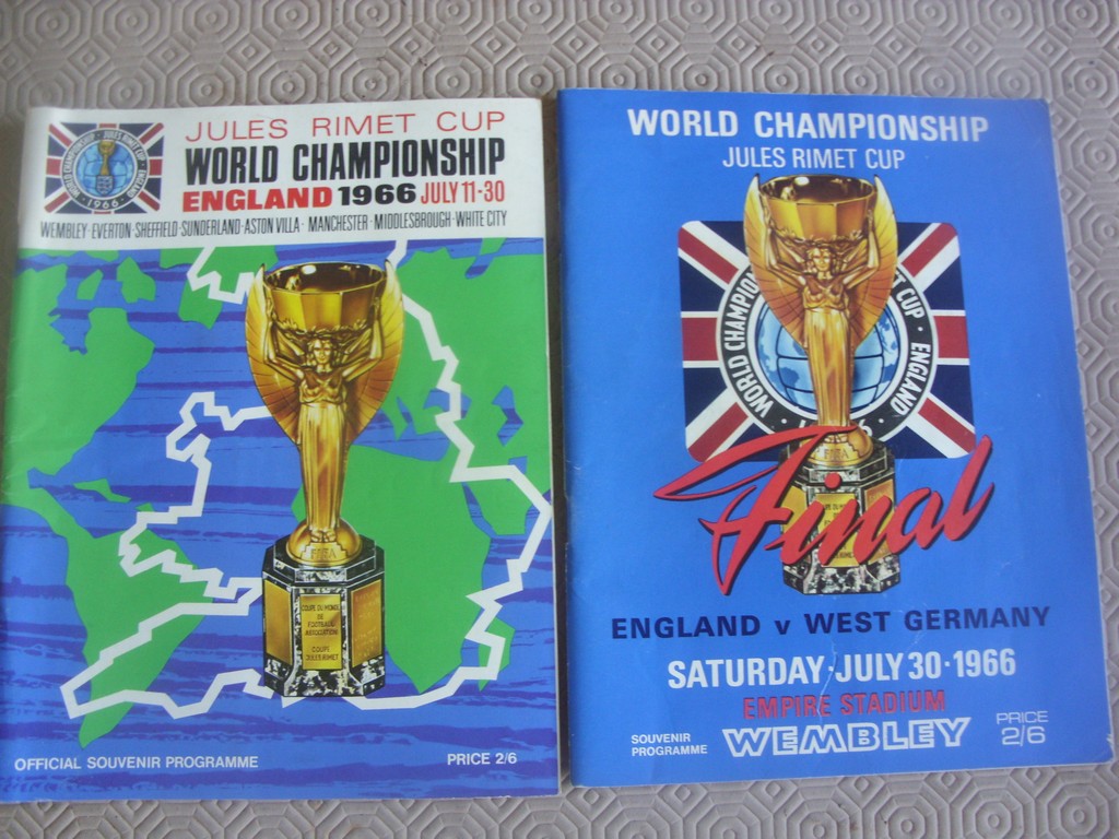 1966 World Cup Final Football Programme + Guide: Excellent Condition ...